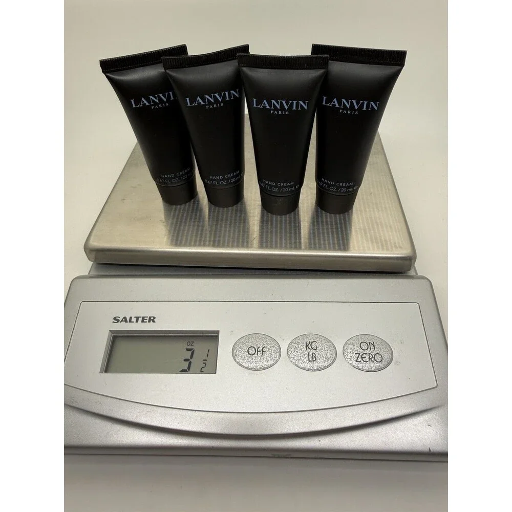 Lanvin Paris Hand Cream (4) With Shea Butter By Turkish Airlines 20mL e 0.67Oz